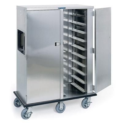 Lakeside 6920 2 Compartment Enclosed Tray Truck w/ (20) 14x18" Capacity, 5" Ledge Spacing, Stainless Steel