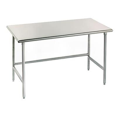 Advance Tabco TAG-243 36" 16 ga Work Table w/ 430 Series Stainless Steel Flat Top