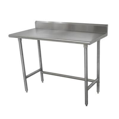 Advance Tabco TKMSLAG-300-X 30" 16 ga Work Table w/ 304 Series Stainless Steel Top, 5" Backsplash