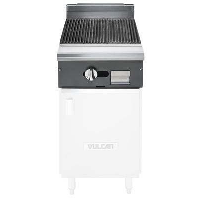 Vulcan VCBB18 LP 18" Commercial Gas Range Charbroiler - Modular, Liquid Propane, Charbroiler & Modular Base, Stainless Steel, Gas Type: LP