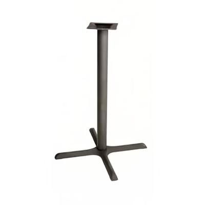 Oak Street B36-BAR Bar Height Table Base w/ 36 x 36" Base Spread, Cast Iron, Black