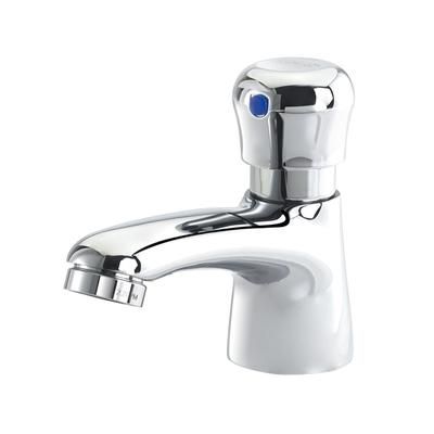 Krowne 14-560L Deck Mount Lavatory Faucet w/Push Cap, Cast Spout & Single Hole