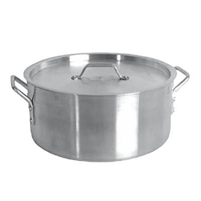 Thunder Group SLSBP4015 15 qt Stainless Steel Braising Pot, Silver