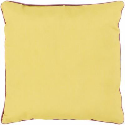 Jarah 16" Square Fuchsia/Mustard Outdoor Throw Pillow - Boutique Rugs