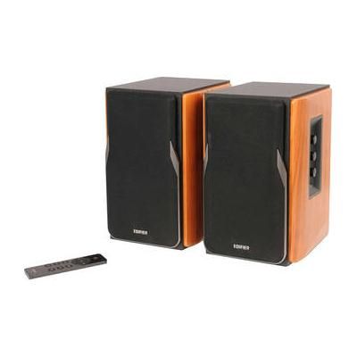 Edifier R1380DB 2-Way Active Wireless Bookshelf Speakers (Pair, Brown) R1380DB - BROWN