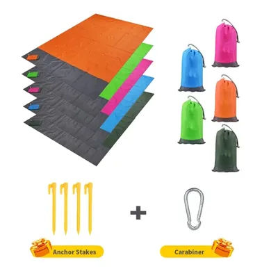 Tapis de Camping imperméable, couverture de plage, matelas léger et Portable pour l'extérieur, couverture de pique-nique, tapis de sol pour tourisme, tente pliante