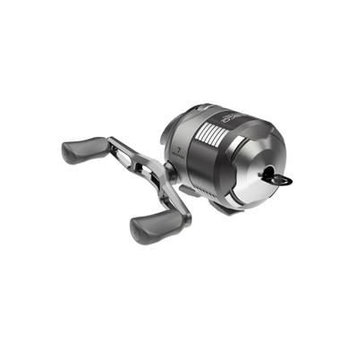 Zebco Omega Pro Spincast Reel SZ 30 Reel Dual Ceramic Pick-up Pins Solid-Brass Pinion Gear GlideLine ll Line Retrieval System Pre-Spooled w/ 10lb