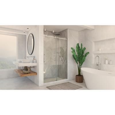 Dreamline DreamLine Enigma Air 44 - 48 inch W x 76 inch H Frameless Sliding Shower Door SHDR-64487610-08