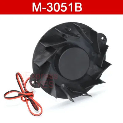 Well Tested Cooling Fan 9225 M-3051B 12VDC 0.45A 2-Pin Circular DC Cooler