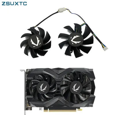 GA72S2U GA82S2H 12V 0.32A 4Pin Cooling FAN For ZOTAC GAMING GeForce GTX 1660 SUPER 1660Ti Twin Replacement Fan ZT-T16620F-10L