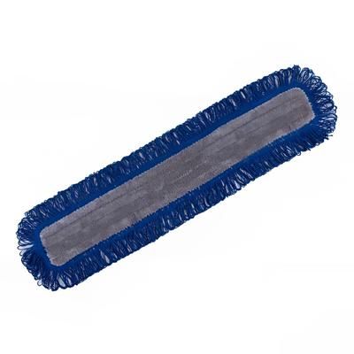 Clean Up MFVM36 36" Dust Mop w/ Looped Ends, Gray/Navy, Blue, Pack of 12