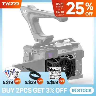 TILTA TA-T54-CS-B Cooling System Heat Sink Compatible with Sony A6700-Blcack