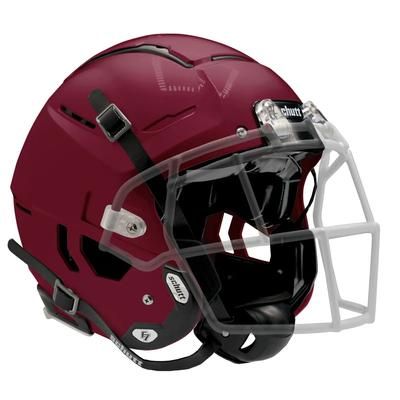 Schutt F7 2.0 Adult Football Helmet Maroon