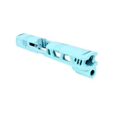 Gun Cuts Cyberpunk for Sig Sauer P320 Full Size/M17 No Optic Cut Robbins Egg Blue GC-P320F-CYB-REB-NO