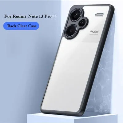 For Redmi Note 13 Pro Plus 5G Case Redmi Note 13 Pro+ Cover Funda Coque Hard Clear PC Shockproof