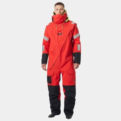 Helly Hansen Men's Aegir Ocean Dry Suit 2.0 Red M