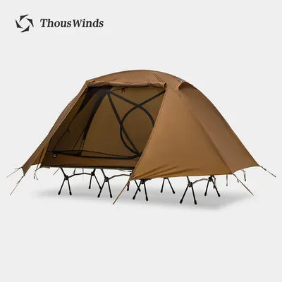Thous Winds Taurus Solo Tent, Ultralight Hiking Camp, Solo Backpack Tent, Outdoor Cot Tent, 15D Nylon Ripstop Both Side Silicon