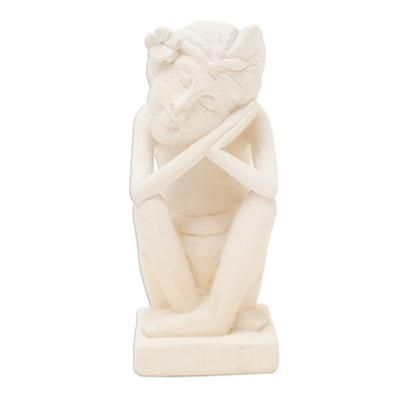 Man in Love,'Sandstone sculpture'