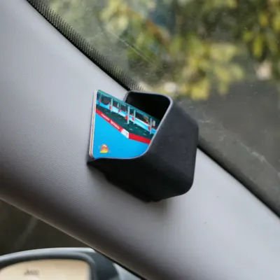 2 pz/set Auto Universale Pilastro Scatola di Immagazzinaggio IC Card Holder Telefono Sigaretta Occhiali Portasigari Contenitore Custodia Organizzatore Acc.