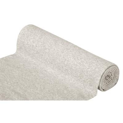 Tissu bord-côte "confort", gris clair/mélangé