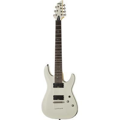 Schecter Demon 7 Vintage White