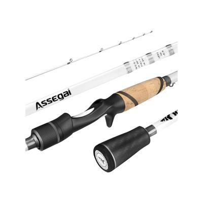 Kast King Assegai Technique Bass Fishing Rods 7' 0" / Moderate-Medium-I'm Cranky-1PC KKRDCSTASG7IC1