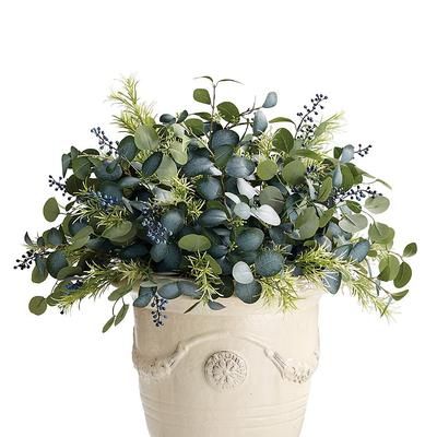 Herb Eucalyptus & Blueberry Urn Filler - Frontgate