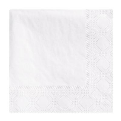 Hoffmaster 180330 1/4 Fold Beverage Napkins - 2 ply, White, Regal Embossed