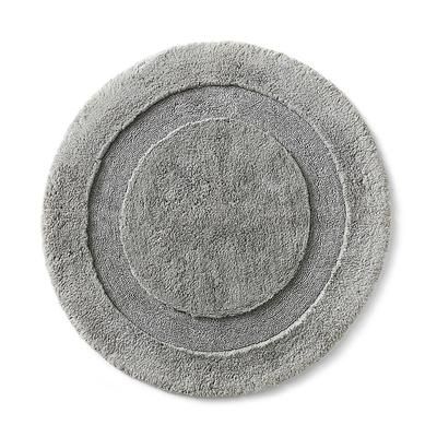 Frontgate Resort Collection™™ Skid-Resistant Round Bath Rug - White - Frontgate