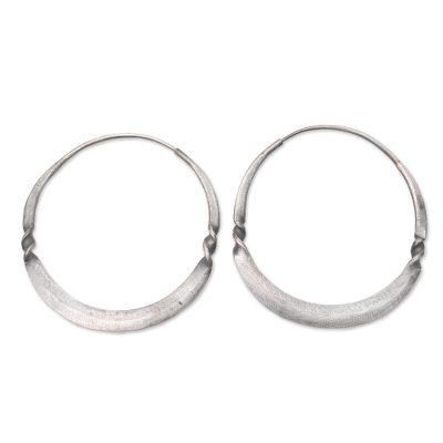 Forge,'Artisan Crafted Endless Hoop Earrings'