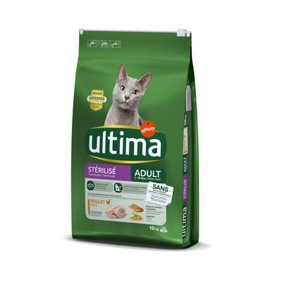3kg Chicken & Barley Ultima Adult Sterilised Dry Cat Food