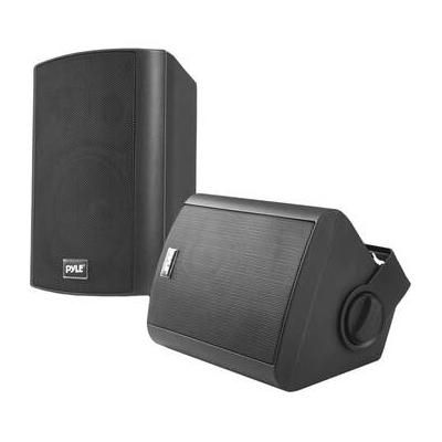 Pyle Pro Used 6.5" PDWR62BTBK Indoor/Outdoor Bluetooth Speaker System (Black, Pair) PDWR62BTBK