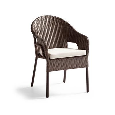 Niles Cafe Dining Cushions - Sand - Frontgate