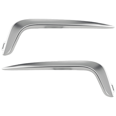 2023 Chrysler Pacifica Front, Driver and Passenger Side Fog Light Trims, Chrome