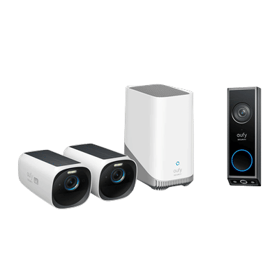 eufyCam S330 (eufyCam 3) + Video Doorbell E340