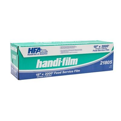 Handi-Foil 21805 Handi-Film Foil Roll w/ Slide Cutter - 18" x 2000', Clear