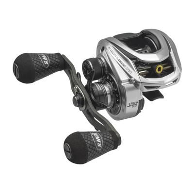 Team Lew's HyperMag Baitcast Reel 10+1 Double Shielded Bearings 8.3-1 Ratio 1-PC Magnesium Frame Carbon Fiber Drag RH Retrieve Silver TLH1XHG2