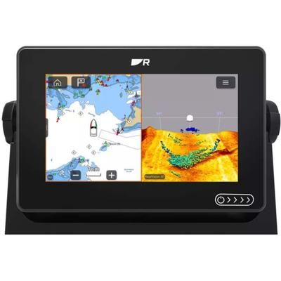 Raymarine AXIOM+ 7 RV Chartplotter Multifunction 7in Display w/ RealVision 3D 600W Sonar RV Chartplotter-100 Transducer and LightHouse North America