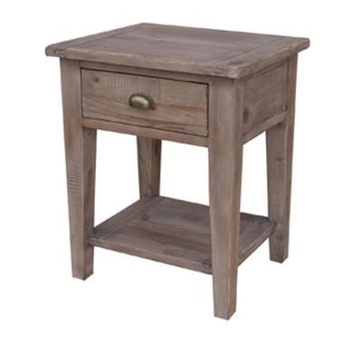 Irish Coast Small Side Table - Sundried - LH Imports ICA033-SD