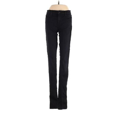 J Brand Jeans - Mid/Reg Rise: Black Bottoms - Women's Size 27