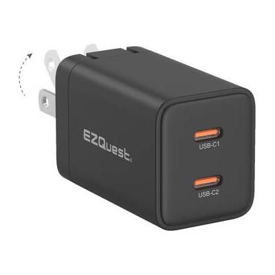 EZQuest UltimatePower 45W GaN II 2-Port USB-C Wall Charger P10045