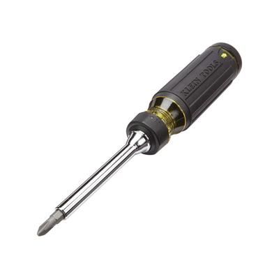 Klein Tools 15in1 Multi-Bit Ratcheting Screwdriver Black/Yellow 32305