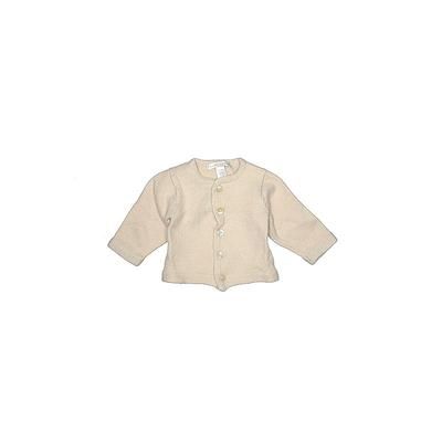 Pottery Barn Kids Cardigan Sweater: Tan Tops - Size 3-6 Month