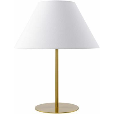 Meisenheim 20"H x 14"W x 14"D Cottage Gold/White/Translucent Table Lamp - Boutique Rugs