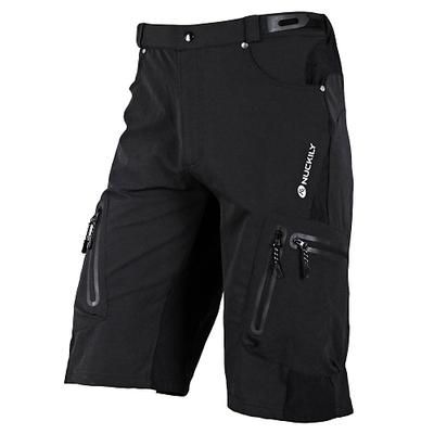 Nuckily Per uomo Tinta unica Tasche Pantaloncini MTB Pantaloncini da bici Bicicletta Pantaloncini Pantaloni Vestibilità comoda Mountain Bike MTB Ciclismo su strada Gli sport Asciugatura Rapida