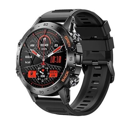 K52 Orologio Smart da Uomo 1.39 pollici Schermo IPS Chiamata Bluetooth Quadrante Personalizzato Monitoraggio Salute Frequenza Cardiaca Orologio Smart Outdoor Sport