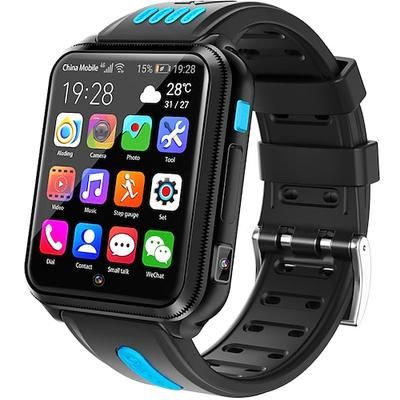 H1 Orologio Smart 1.54 pollici Smartwatch Orologio da Fitness Orologio da Corsa Bluetooth 4G Pedometrò Orologio Allarme Calendario Compatibile con Android iOS Bambini Donne GPS con Fotocamera IP 67