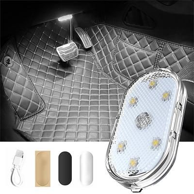 mini led per auto luce d'atmosfera per interni usb ricaricabile magnetica wireless touch light luce di lettura per tetto accessori per interni auto