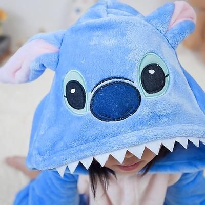 Costume da band di animali Pigiama Kigurumi Costume di fantasia Costume tutina Fantasia animale Mostri Cartone animato Caldo Costume Divertente Comodo Bambini Unisex Ragazzi e Ragazze Natale