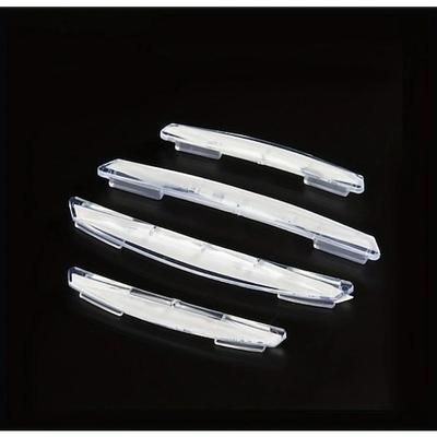 4PCS Protettori per Bordo Porta Auto - Adesivi Antiscivolo contro Collisioni Strisce Protettive per Porte Veicolo Resistenti all'Abrasione